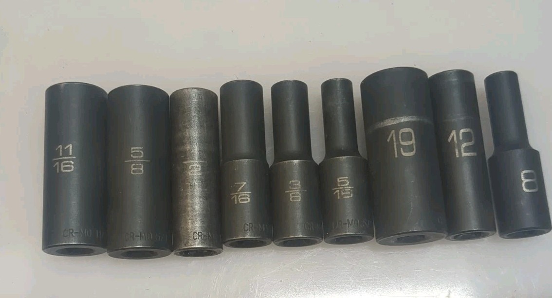 MATCO 8PC 3/8″ DEEP SOCKETS «AVD» Metric And SAE BDP