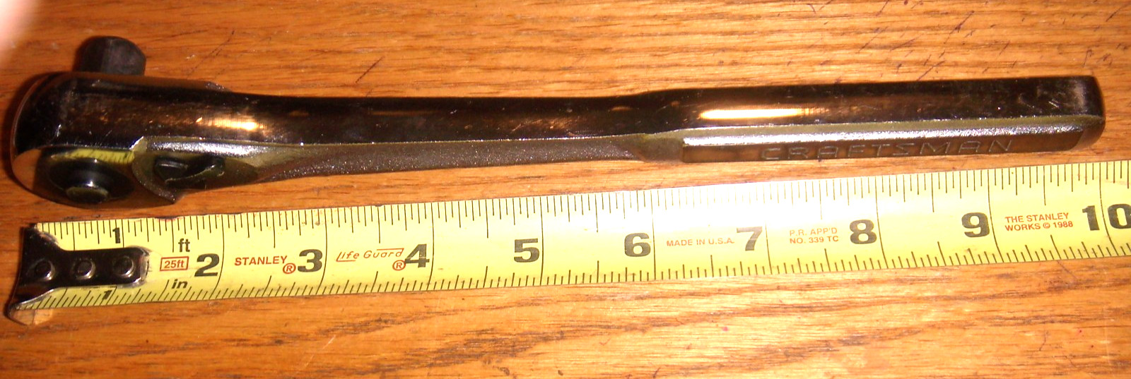 NEW CRAFTSMAN 1/2″ DRIVE RATCHET # 44809 D-AC CHROME FINISH FREE SHIPPING