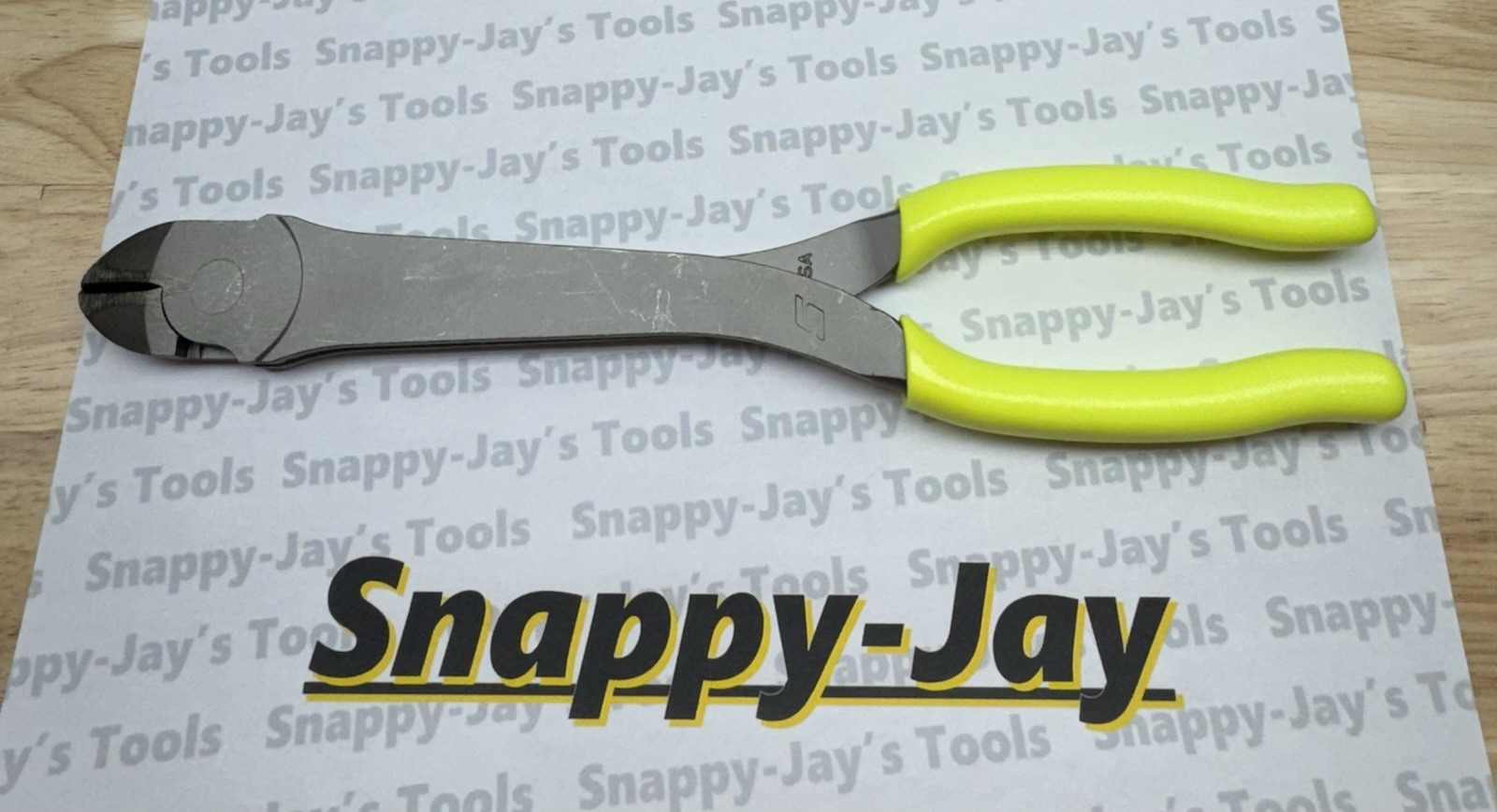 *NEW* Snap-on 11″ Long Heavy Duty Diagonal Cutters 312CFHV – Hi-Viz