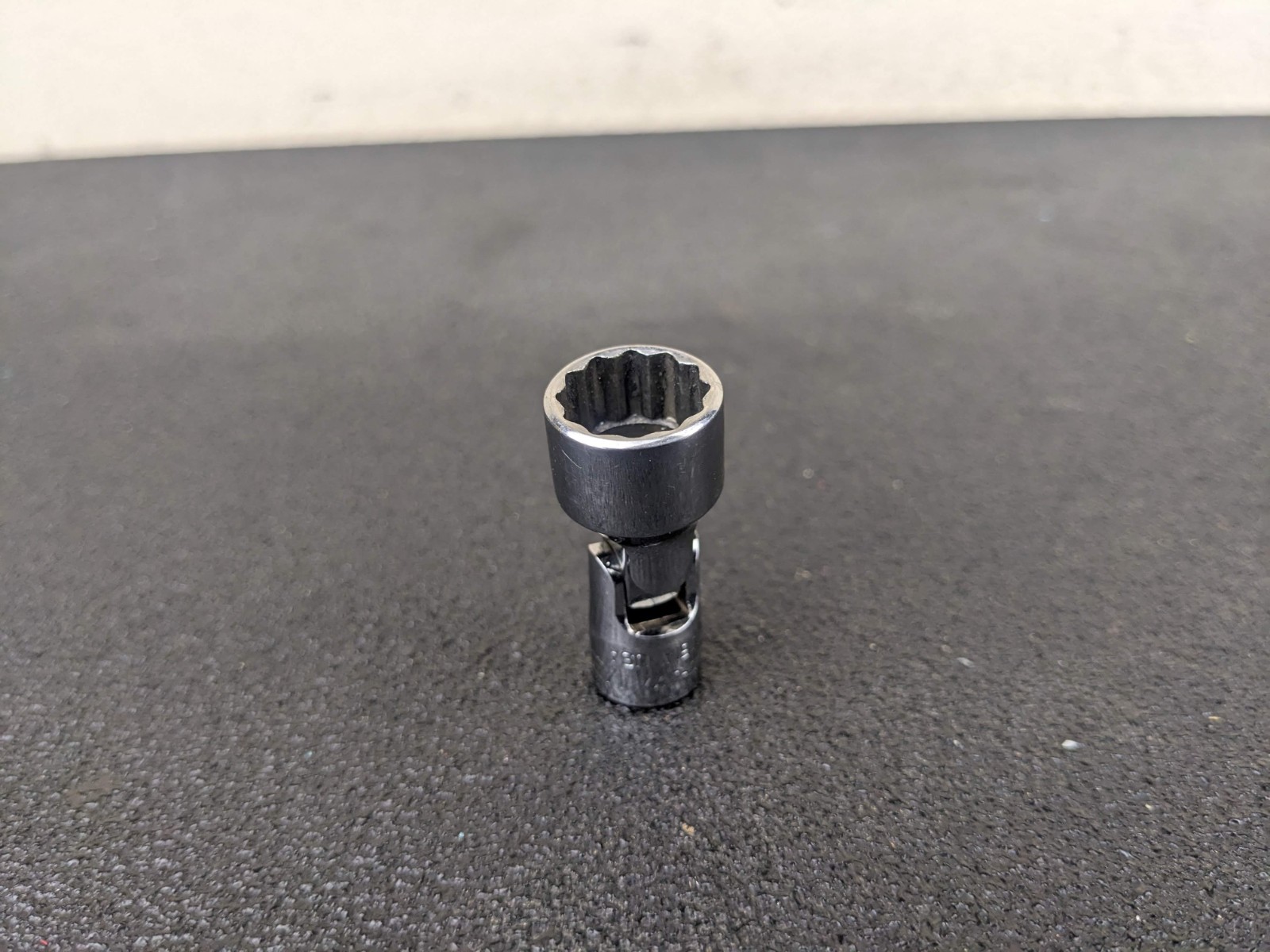 #bp603 Snap On 1/4” Drive 1/2” 12 Point Shallow Swivel Universal Socket TMU161A
