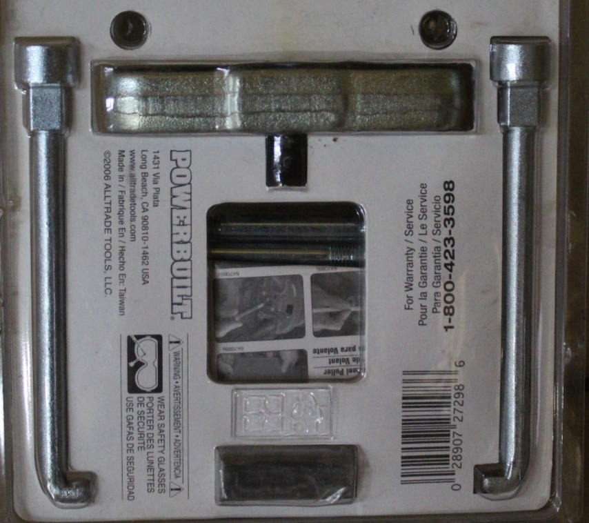 POWERBUILT 647088 11 PIECE STEERING WHEEL PULLER