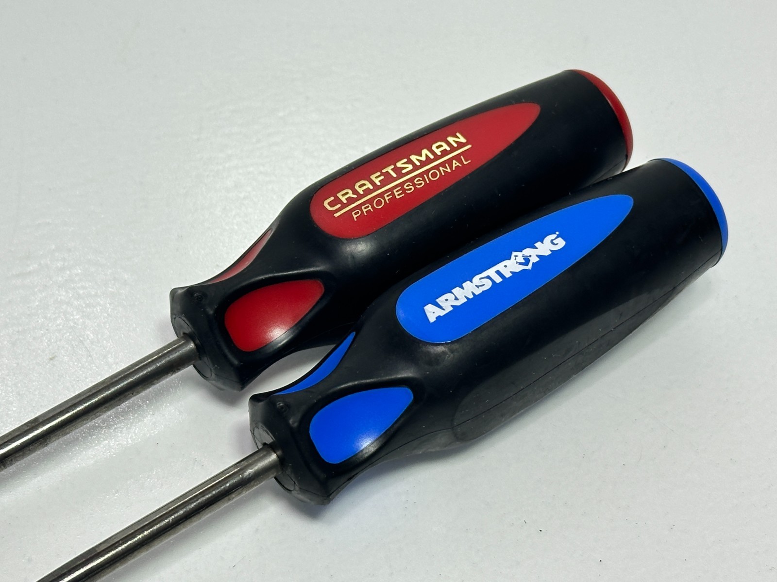NEW 2pc Craftsman PRO & Armstrong USA Straight Pick Awl Pair, WF, 61612 & 66-450