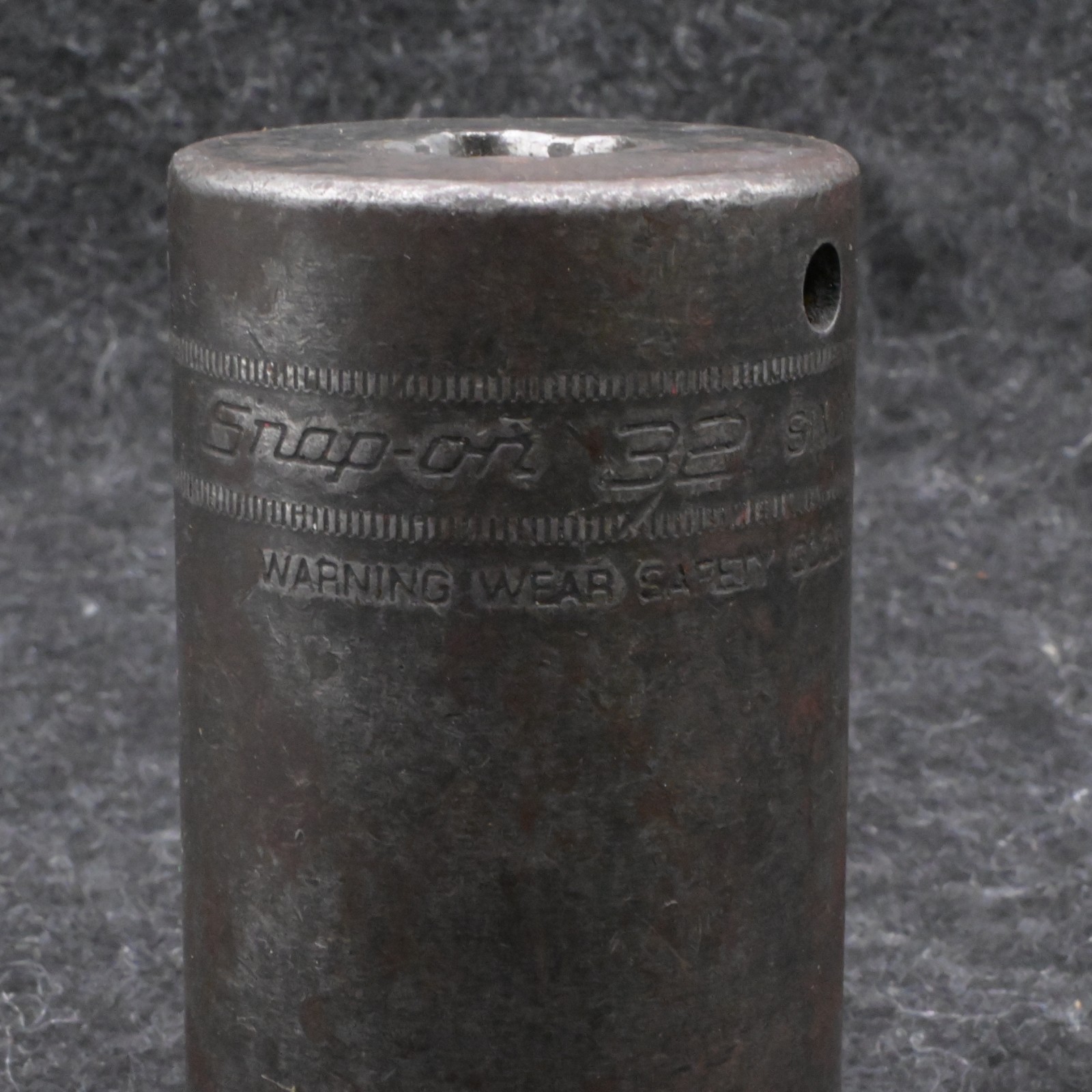 Snap-on Tools SIMM320 32mm 1/2″ Drive Metric DEEP 6-Point Impact Socket USA