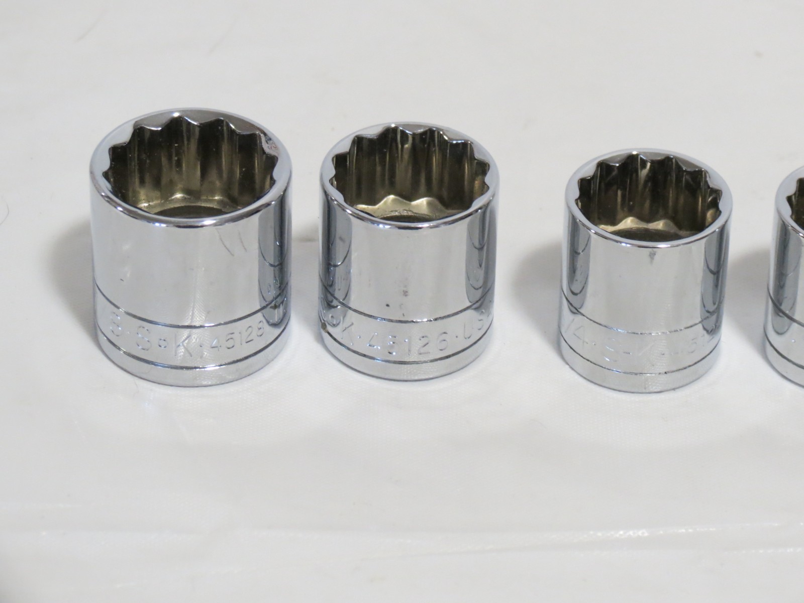 SK Tools Sockets SAE 3/8″ Drive 12 PT. 10 Pcs 5/16 5/8 7/16 1/2 9/16 3/8 etc