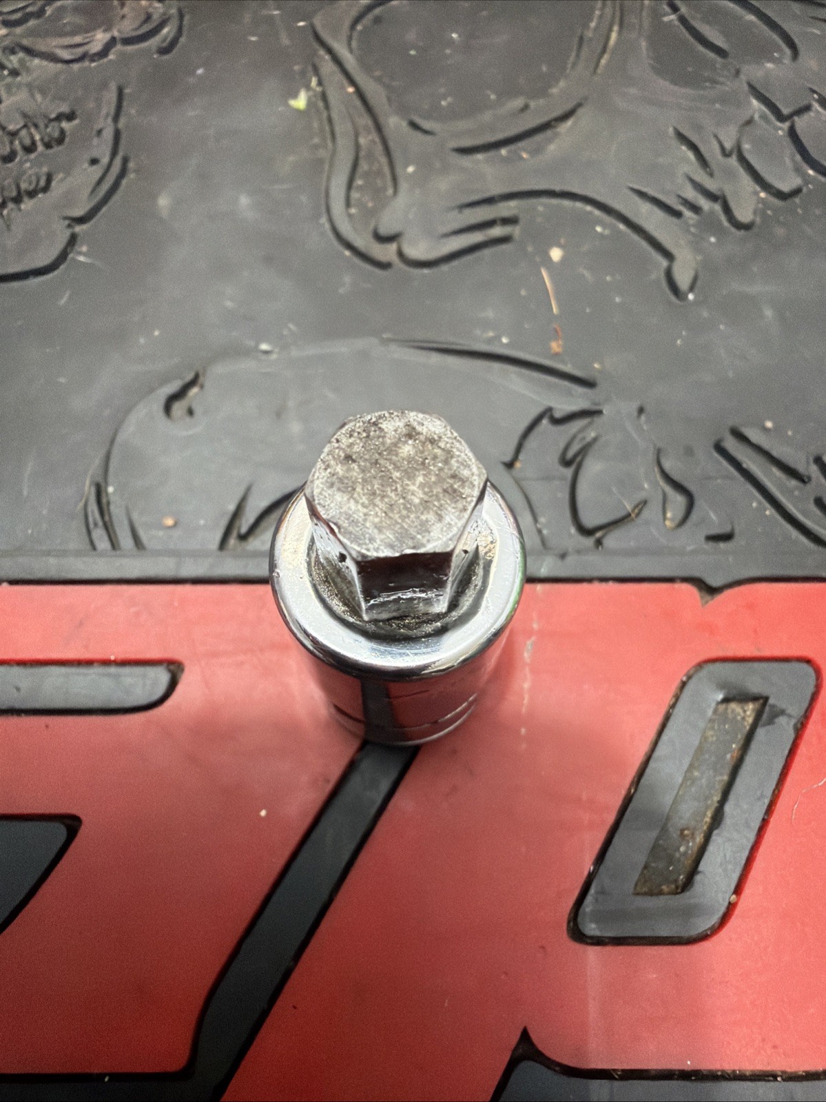 Snap On Tools USA 3/8 Drive SAE 3/8 Inch Stubby Hex Socket Driver FAXS12E