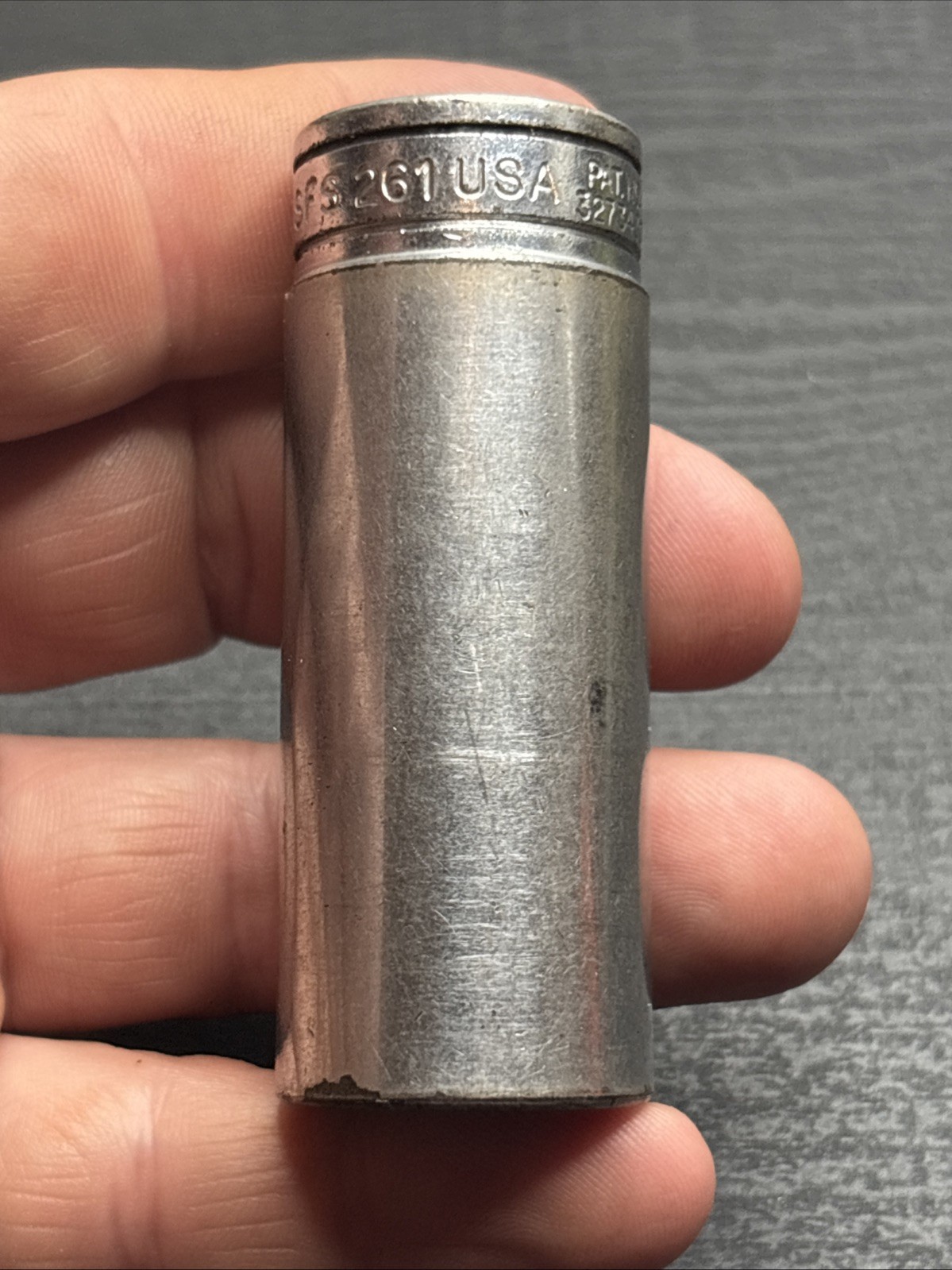 SNAP ON SFS261, 3/8″ DRIVE, 13/16” SOCKET, 2.7″ DEEP, 6 POINT.
