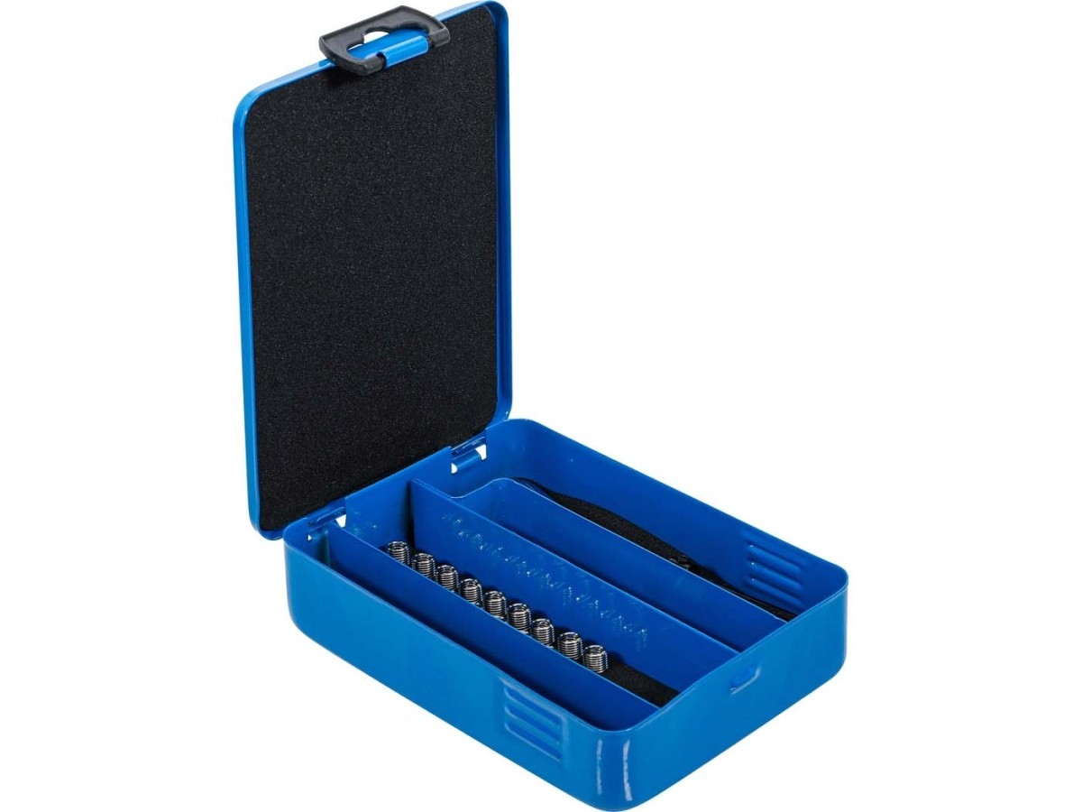Thread repair kit M6x1.0mm complete set with drill and tool