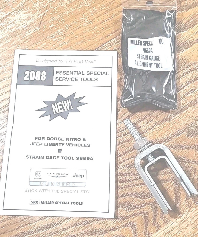 Miller Special Tools 9689A Strain Gauge Alignment Tool Dodge Nitro, Jeep Liberty