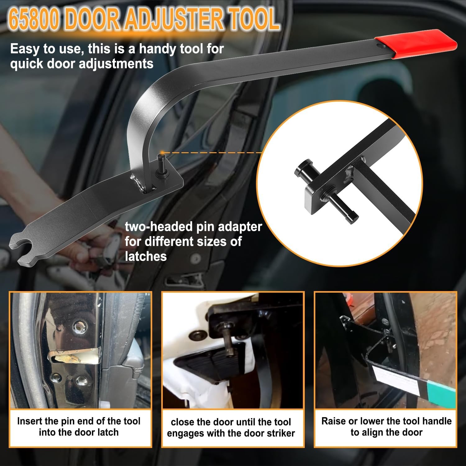 65800 Door Adjuster Alignment Tool Auto Cars and Truck Body Collision Repair