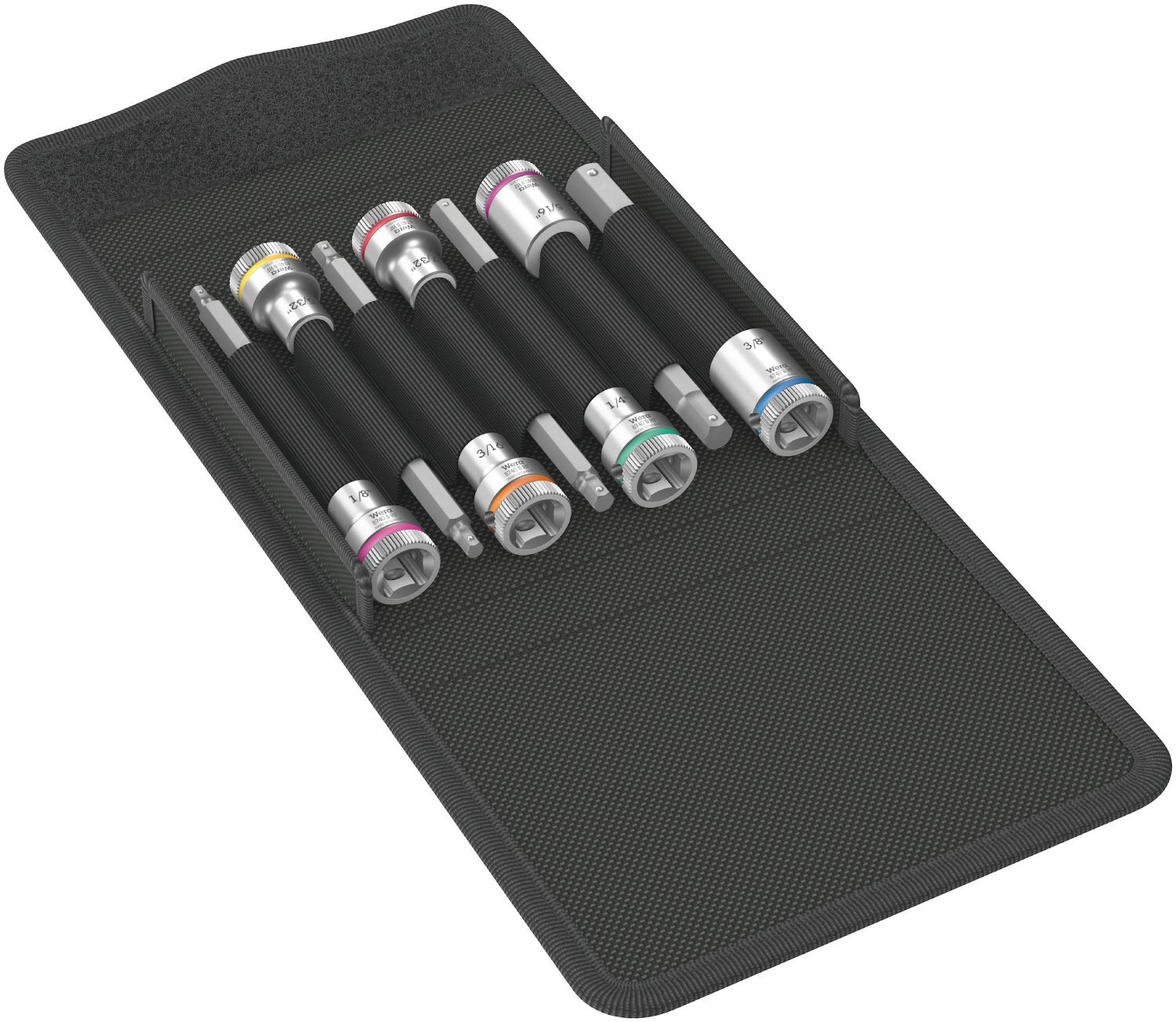 05003181001 8740 B Hf Imperial 1 Zyklop Bit Socket Set With Holding Function 3/8