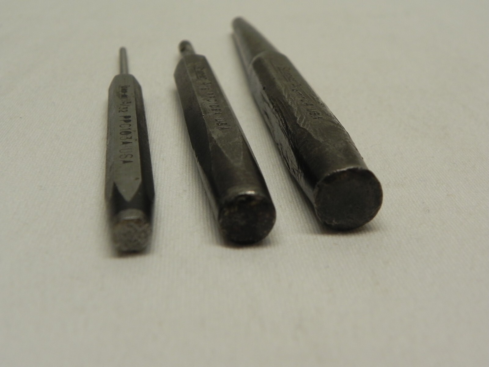 Snap-On 3 Piece Center & Pin Punch Set LOT9243