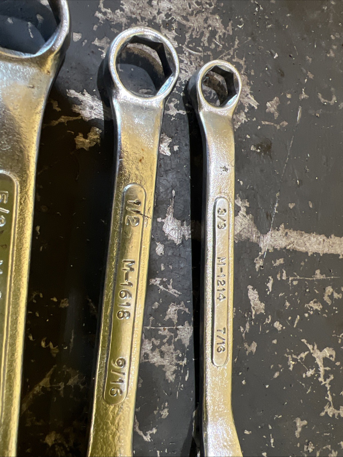S&K SK Tools Stubby Box End Wrench Set 6 Point SAE