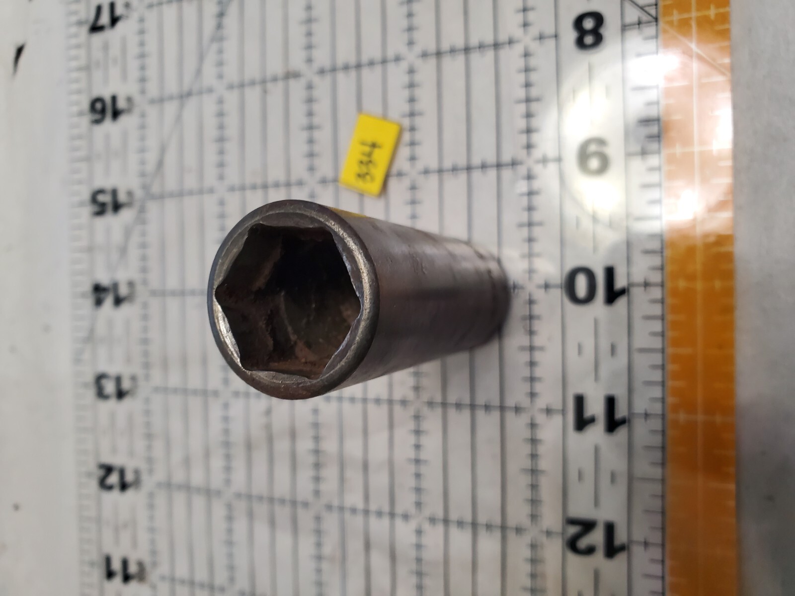 Snap On Tools 3/8″ Drive 6 Point SAE 11/16 » Deep Impact Socket SIMF220 GUC USA