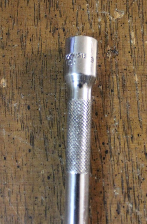 Snap On Tools 1/4″ Extension TMXWP11 Knurled Wobble 11″ long