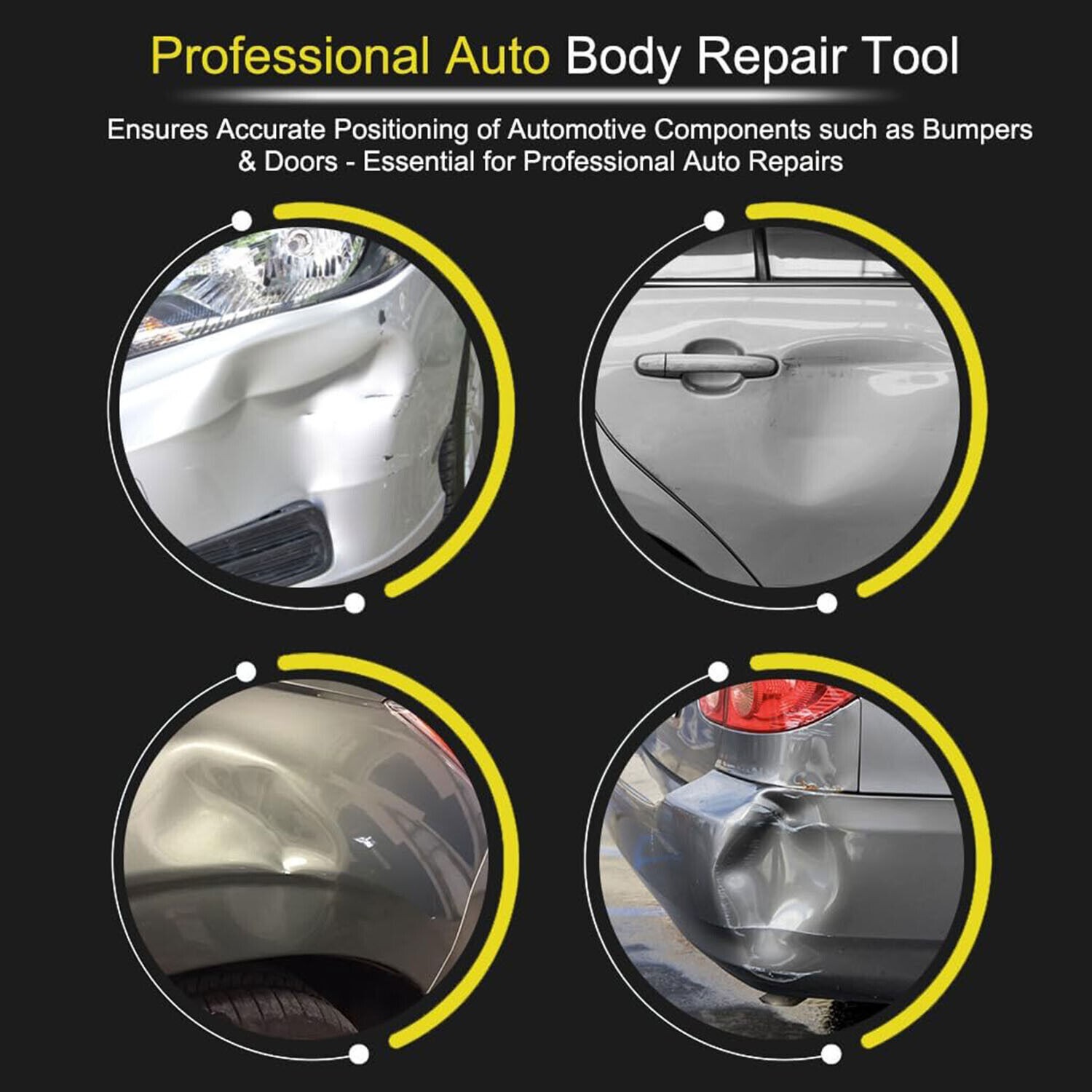 77175 Auto Body Alignment Bar Tool with Chain Heavy Duty Body Dent Repair Tool