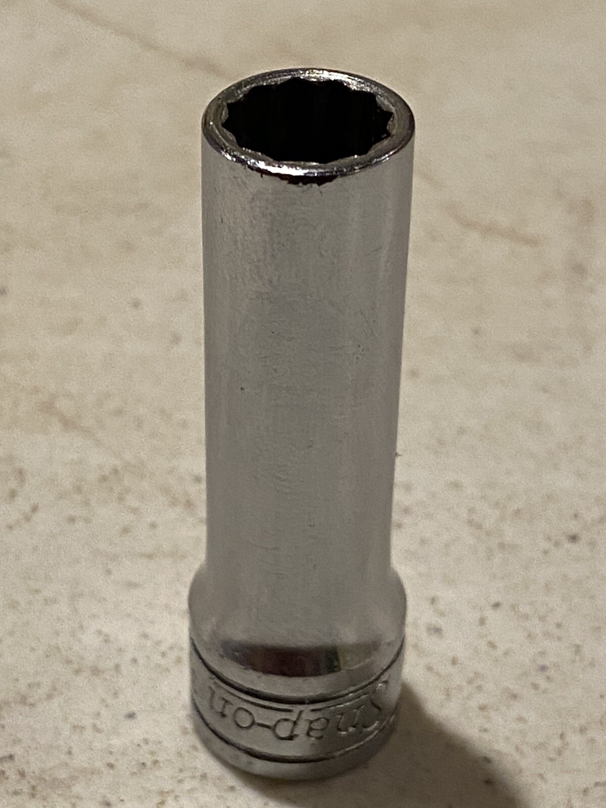 Snap on 3/8″ Drive 12 Point 3/8″ Deep Chrome Socket # SF121