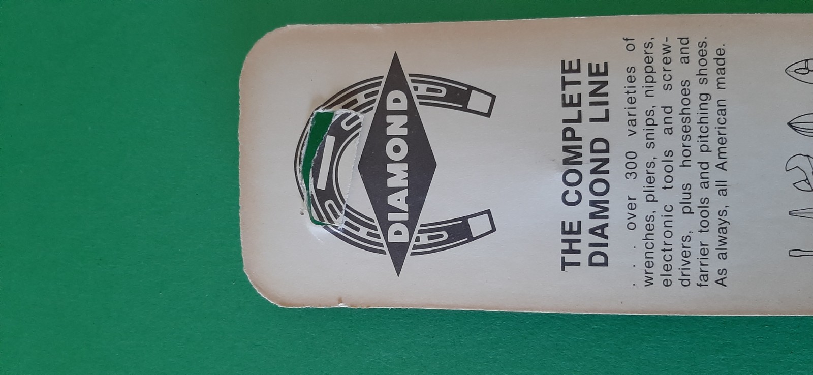 NOS Diamond Horseshoe 5″ Regular Nose w/ Cutter Slip Joint Pliers K15 K15H READ
