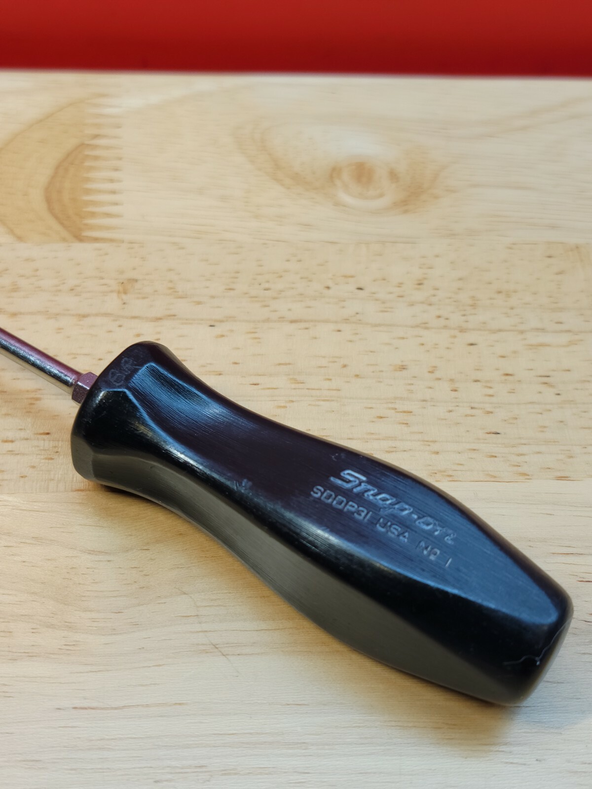 Snap-on SDDP31 #1 Phillips Screwdriver 3″ Shank Black Hard Handle See Details