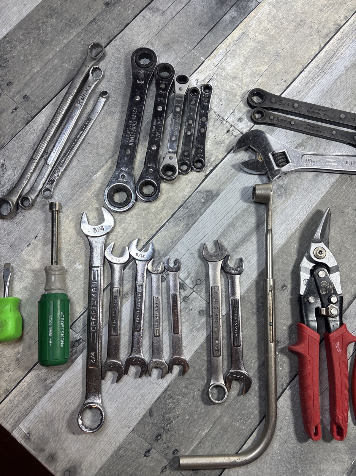 Miscellaneous Wrenches & Other Hand Tools – Snap On , Craftsman, Milwaukee USA