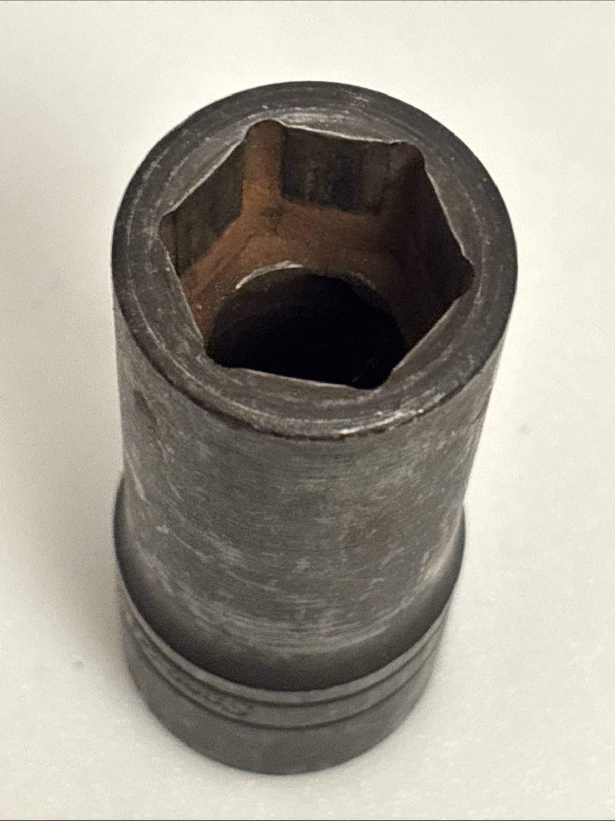 Snap On Tools 3/8” Black Industrial Hand Socket Non-Impact USA GLS282 LS-282 6pt
