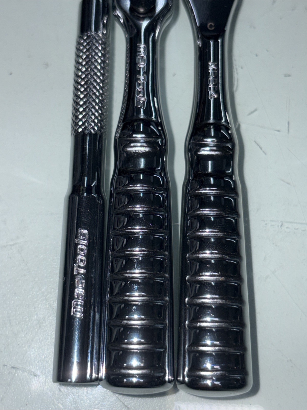 MAC Tools 3pc Ratchet Hex Bit Driver Set SBDR3S 1/4” MRBD4F MRBD4 MBDE4
