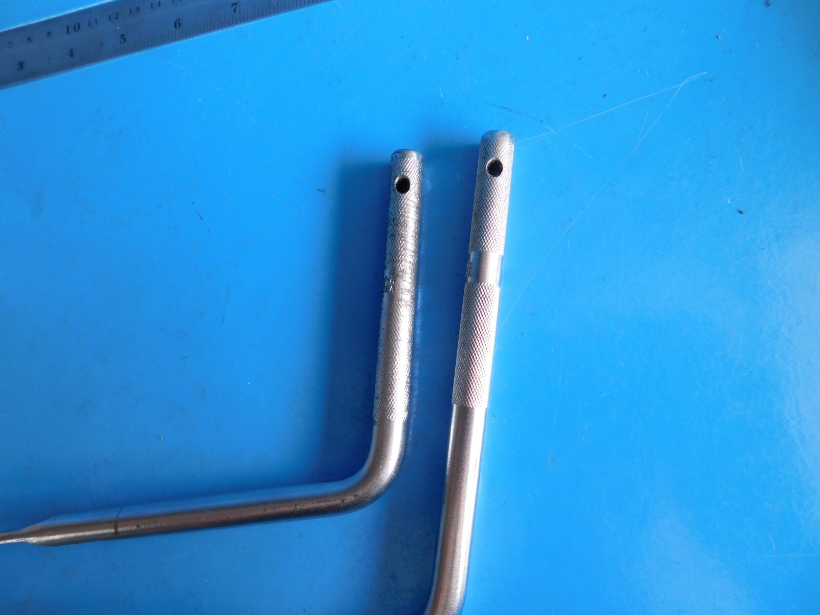 USED, SNAP ON PUSH ROD / LOCKNUT ADJUSTING WRENCHS,PART#M3518 & M3517B LOT OF 2