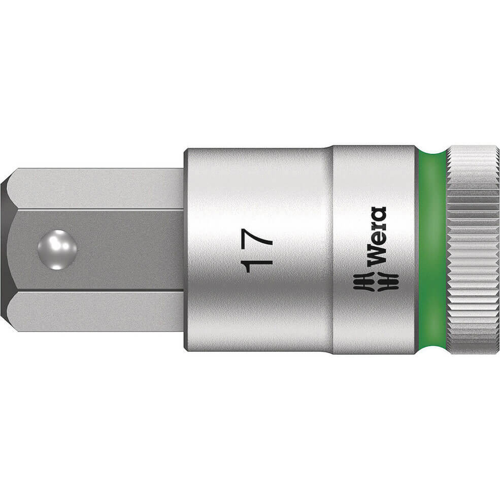 Wera 8740C HF Zyklop 1/2″ Drive Hexagon Socket Bit Metric 17mm