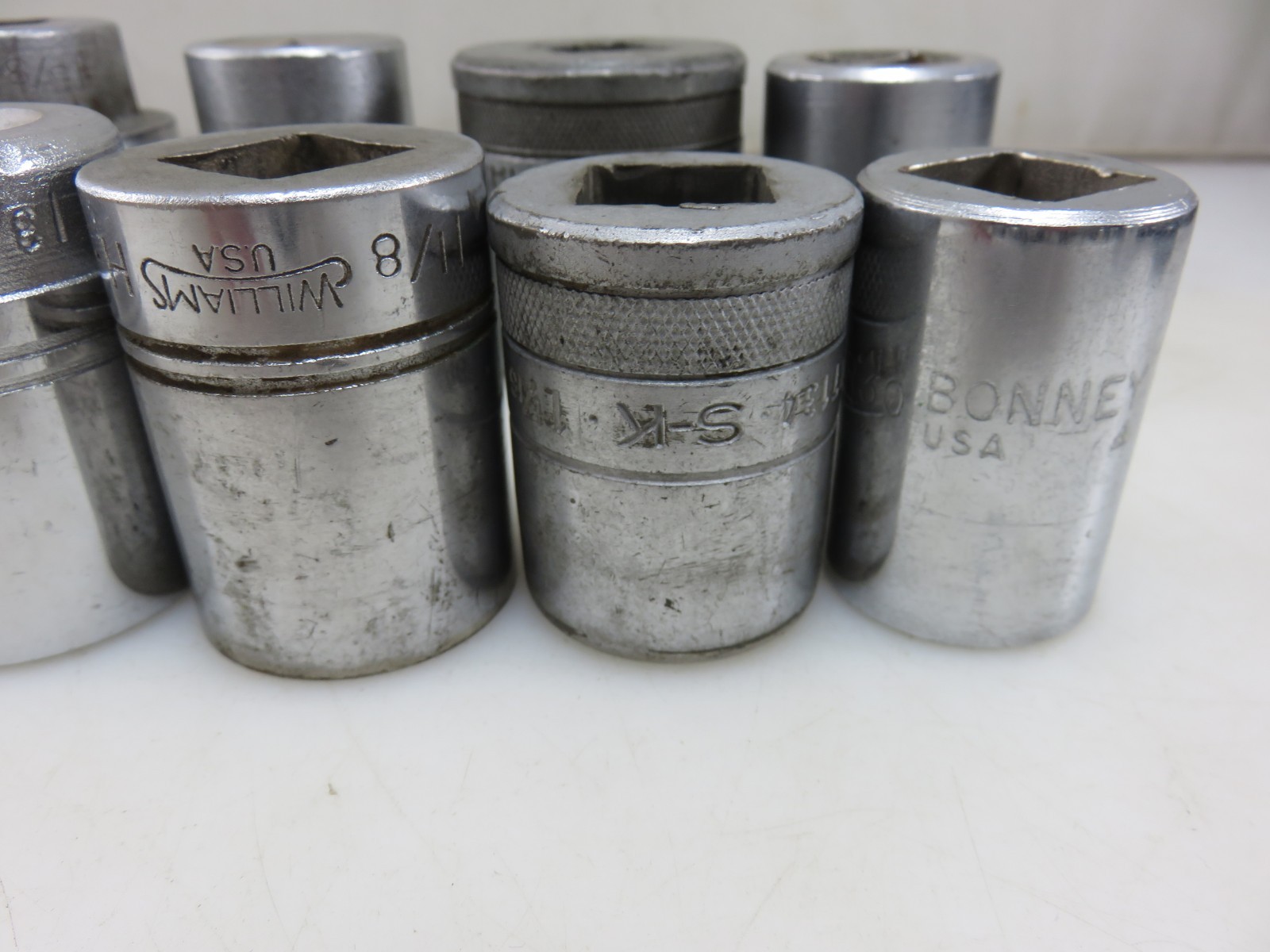 Craftsman S-K Etc. SAE 3/4″ Dr. Socket Set 12pt 15/16″-1 3/4″ 11pc ALL USA MADE
