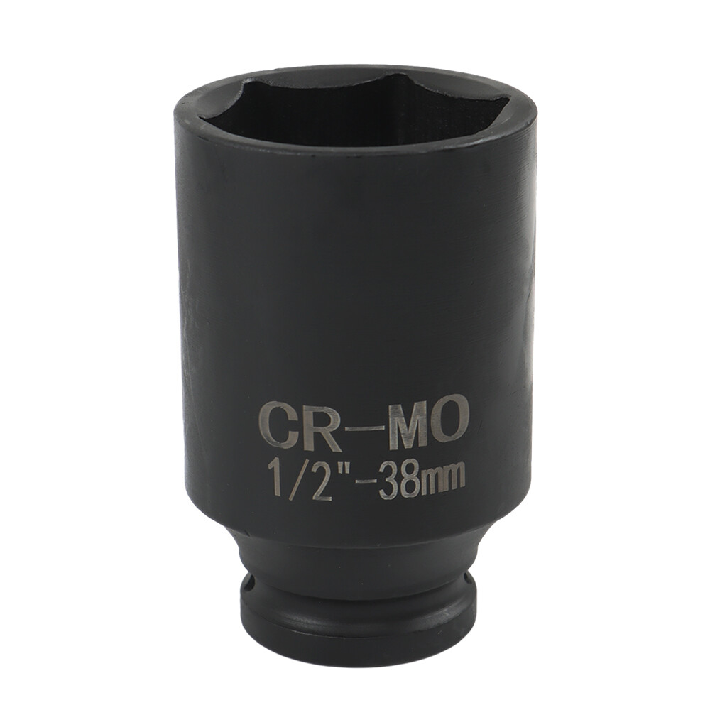 9pcs 29-38mm Deep Impact Socket Tool Kit 1/2″ Drive Metric Axle Hub Nut Socket