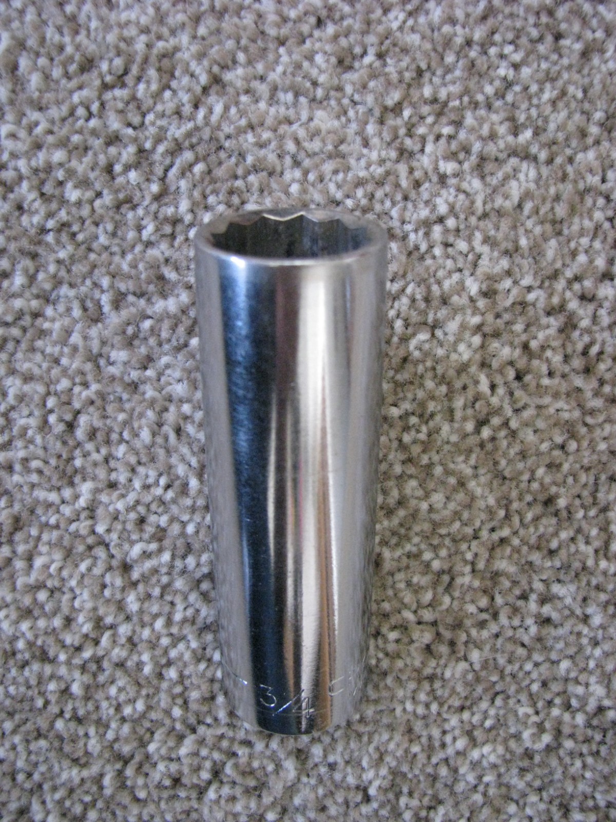 VINTAGE CRAFTSMAN (9 Pcs.) DEEP SOCKET SET 1/2 DRIVE , 12 POINT 9/16″ – 1 1/8″