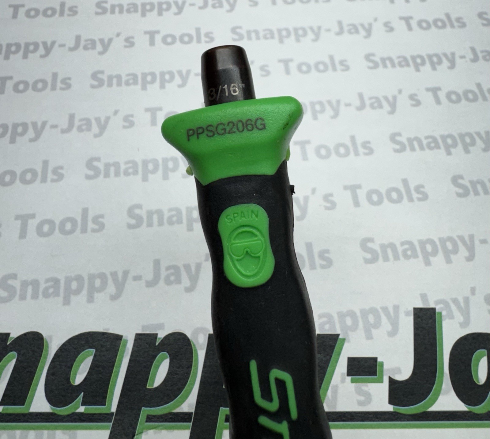 Snap-on Tools SPAIN NEW GREEN Soft Grip 3/16″ Starter Punch PPSG206G