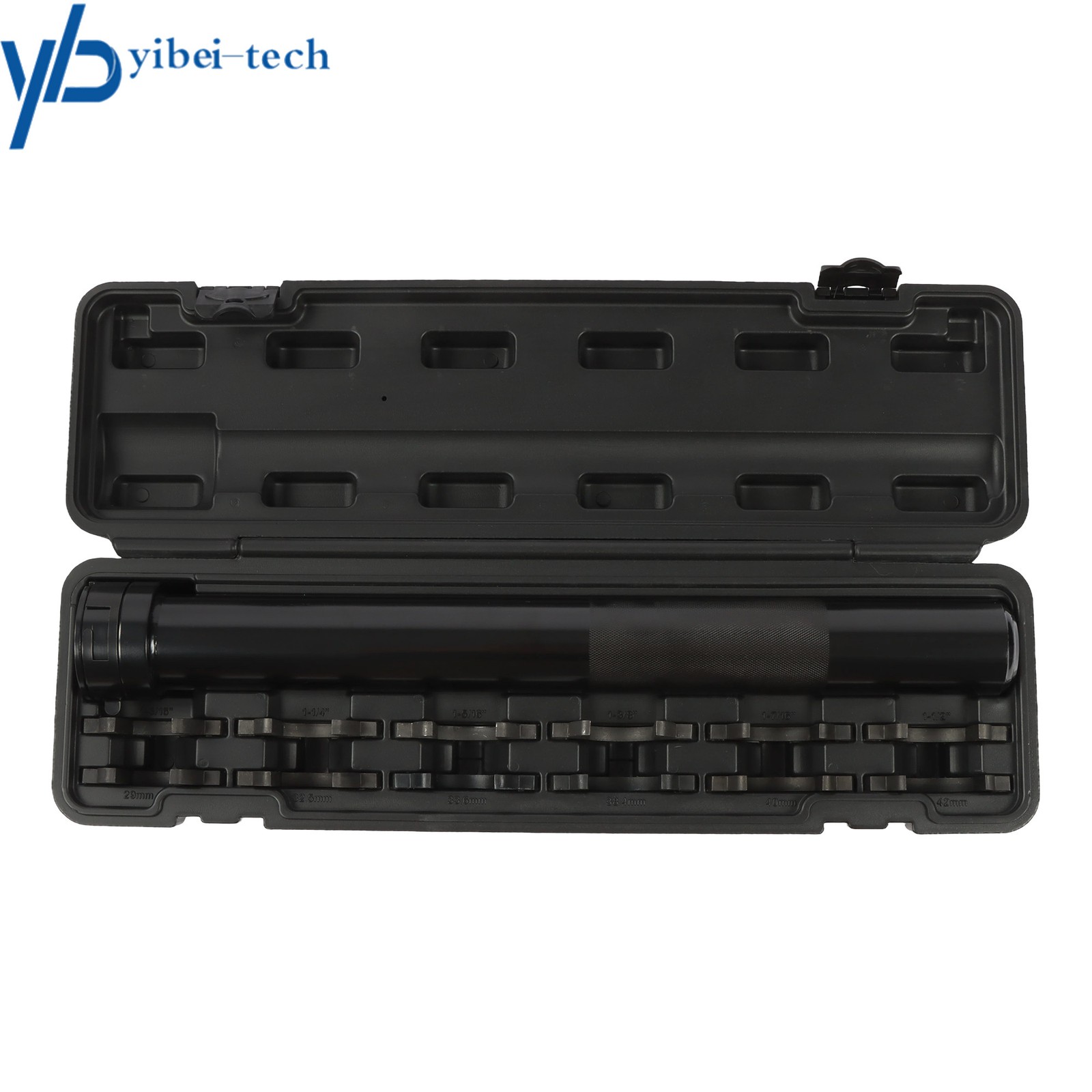 13PCS Inner Tie Rod Removal Installation Tool Set with 12 SAE & Metric Adaptors