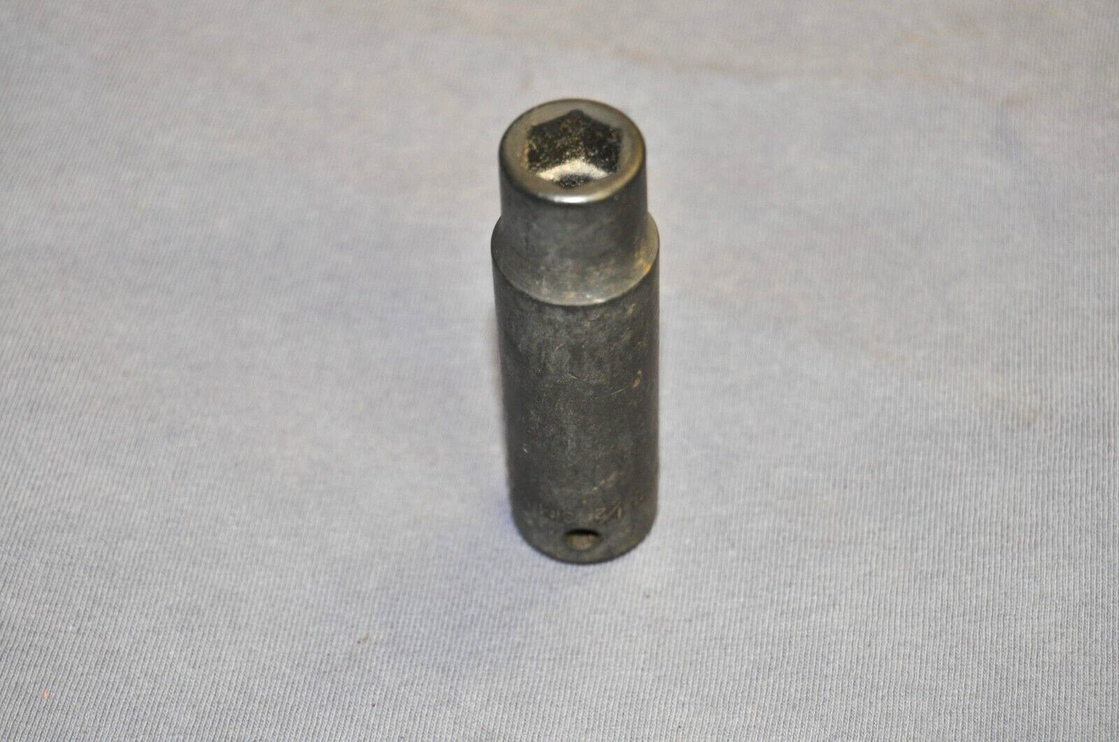 Snap on 1/2″ drive x 1/2″ – 6 point deep impact socket SIM 160 Made in USA