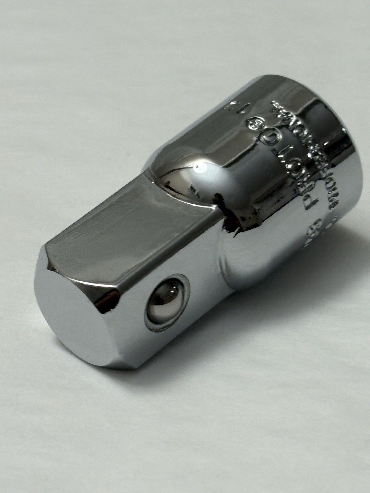New Proto Professional 5253 3/8″ Drive to 1/2″ Drive Adapter Socket Chrome (SH2)