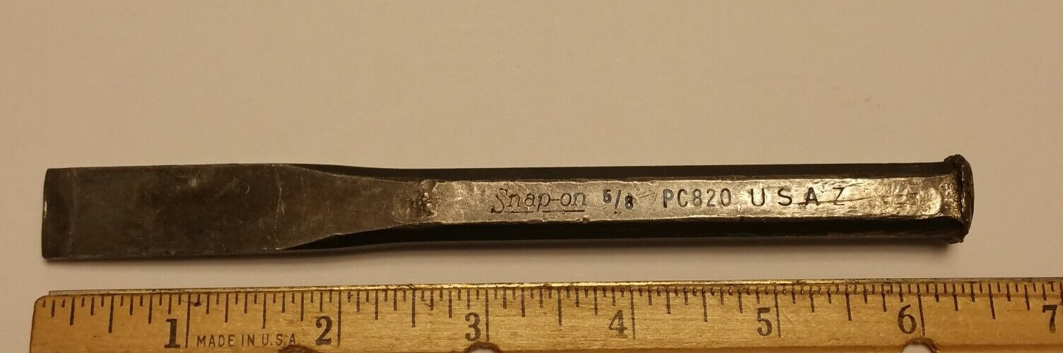Snap-On 5/8″ Flat Chisel 6 1/2″ PC820 USA K158