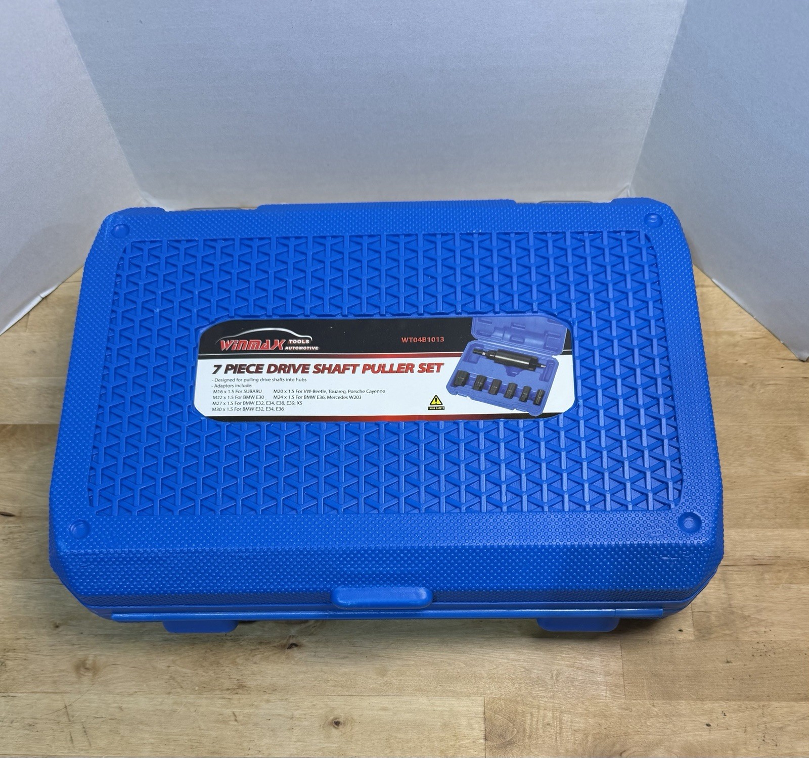 Winmax Driveshaft Puller Set with Storage Case Auto Repair Tool