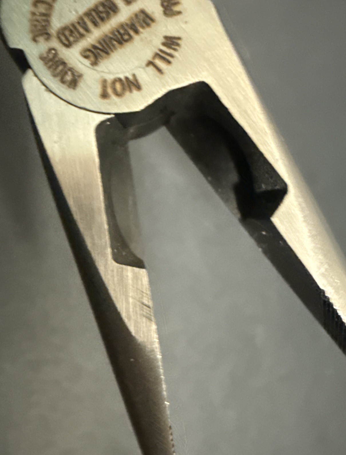 NOS VINTAGE KLEIN TOOLS NEEDLE NOSE PLIERS D203-5C 5-1/2” ORIGINAL BOX NOS