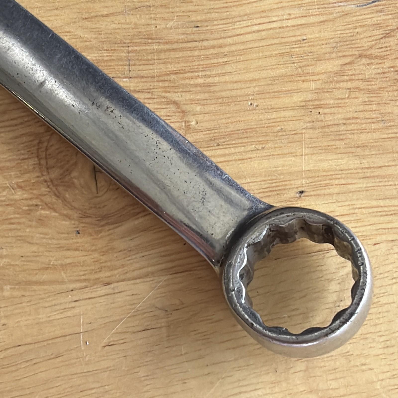 Snap On Tools 19mm Combination Wrench 12 Point OEXM190 Vtg Made in USA