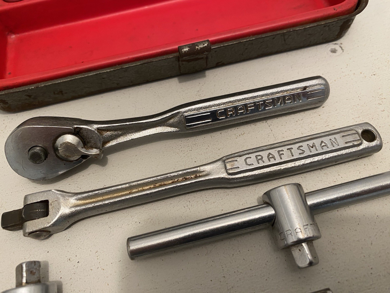 Vintage Craftsman 1/4”-Drive 14pc Socket Ratchet Set
