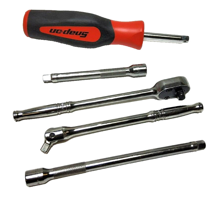 New Snap-on™ 107ATMPB 1/4″ drive General Service Set TL72 Ratchet Breaker Bar
