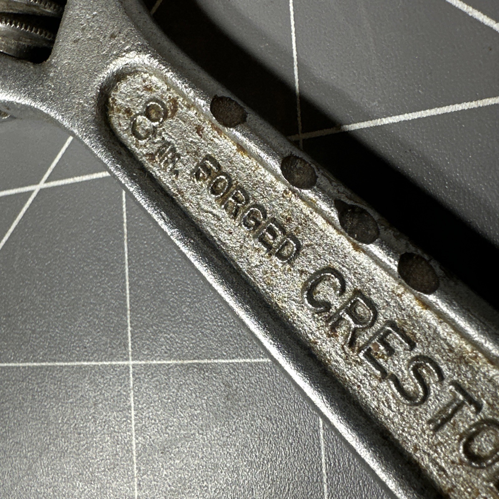 Crescent 8″ Adjustable Wrench USA Original Crestoloy Vintage