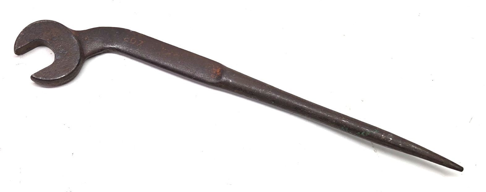 Williams 207 TX Rat Tail Open End Spud Wrench 1-1/16″ Iron Workers Tool USA Rare