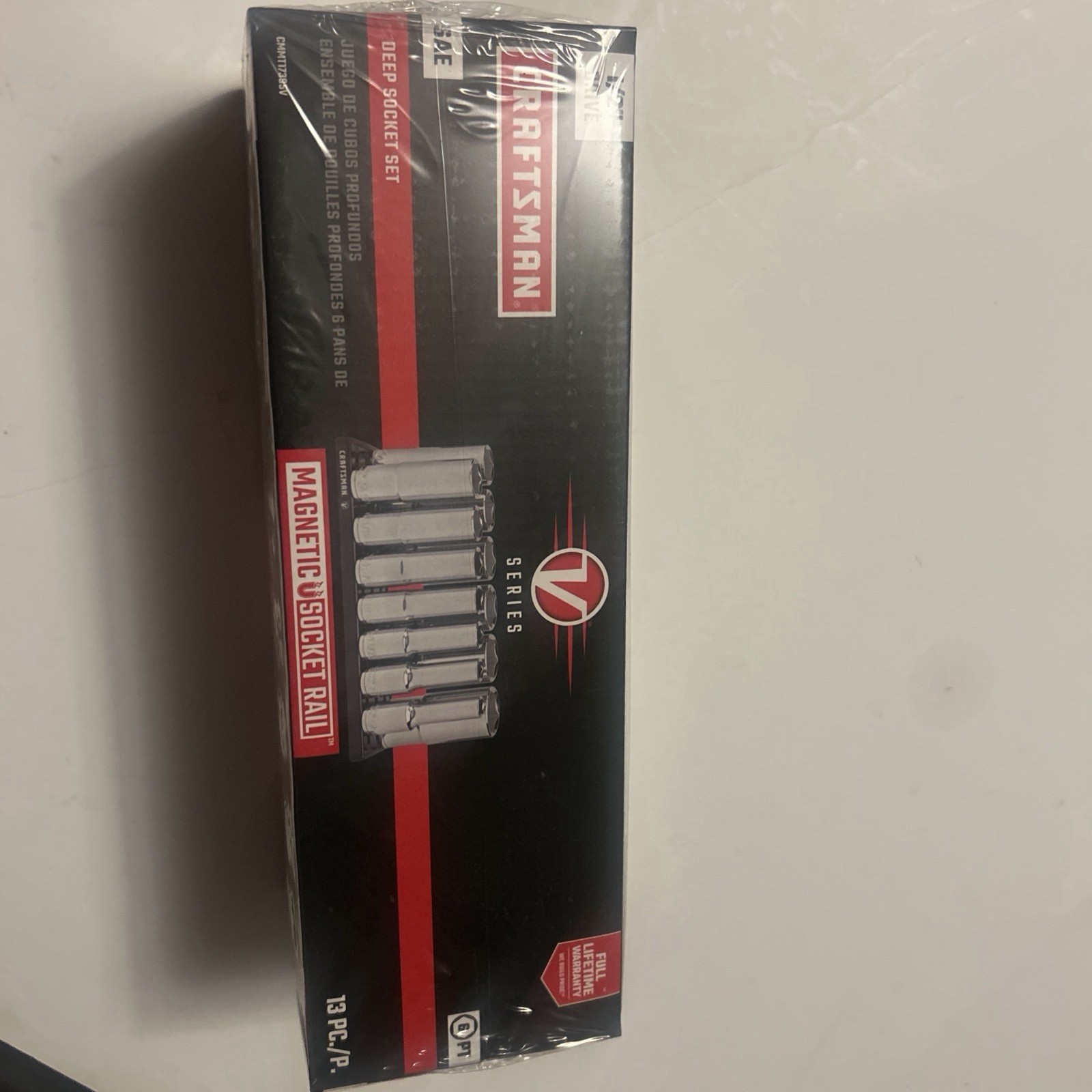 Craftsman CMMT17395V SAE Deep Well 1/2” Drive Socket Set