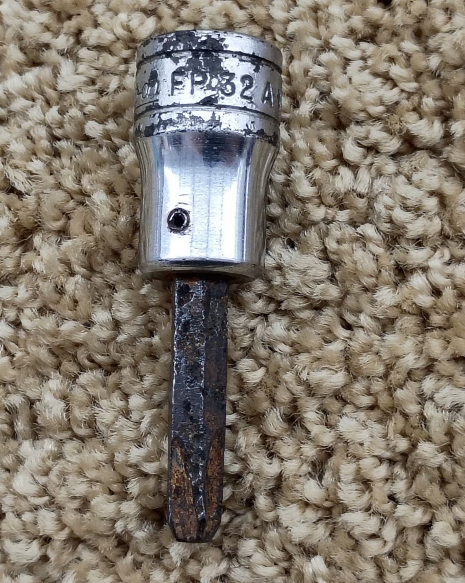 SNAP ON TOOLS FP32A #3 Phillips 3/8” socket driver USA (2696)