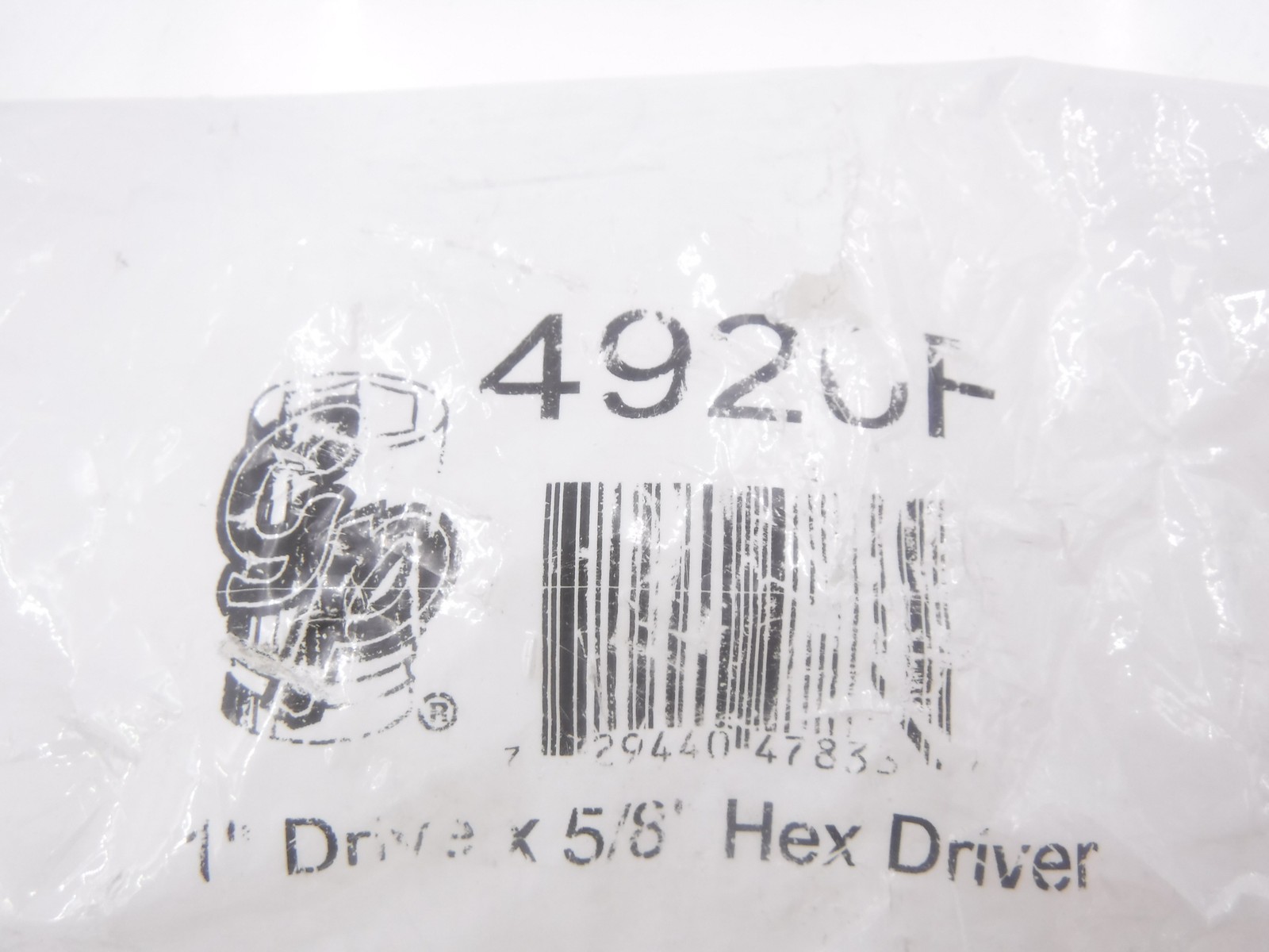 Grey Pneumatic 1″Drive x 5/8″L Standard Hex Driver 4920F