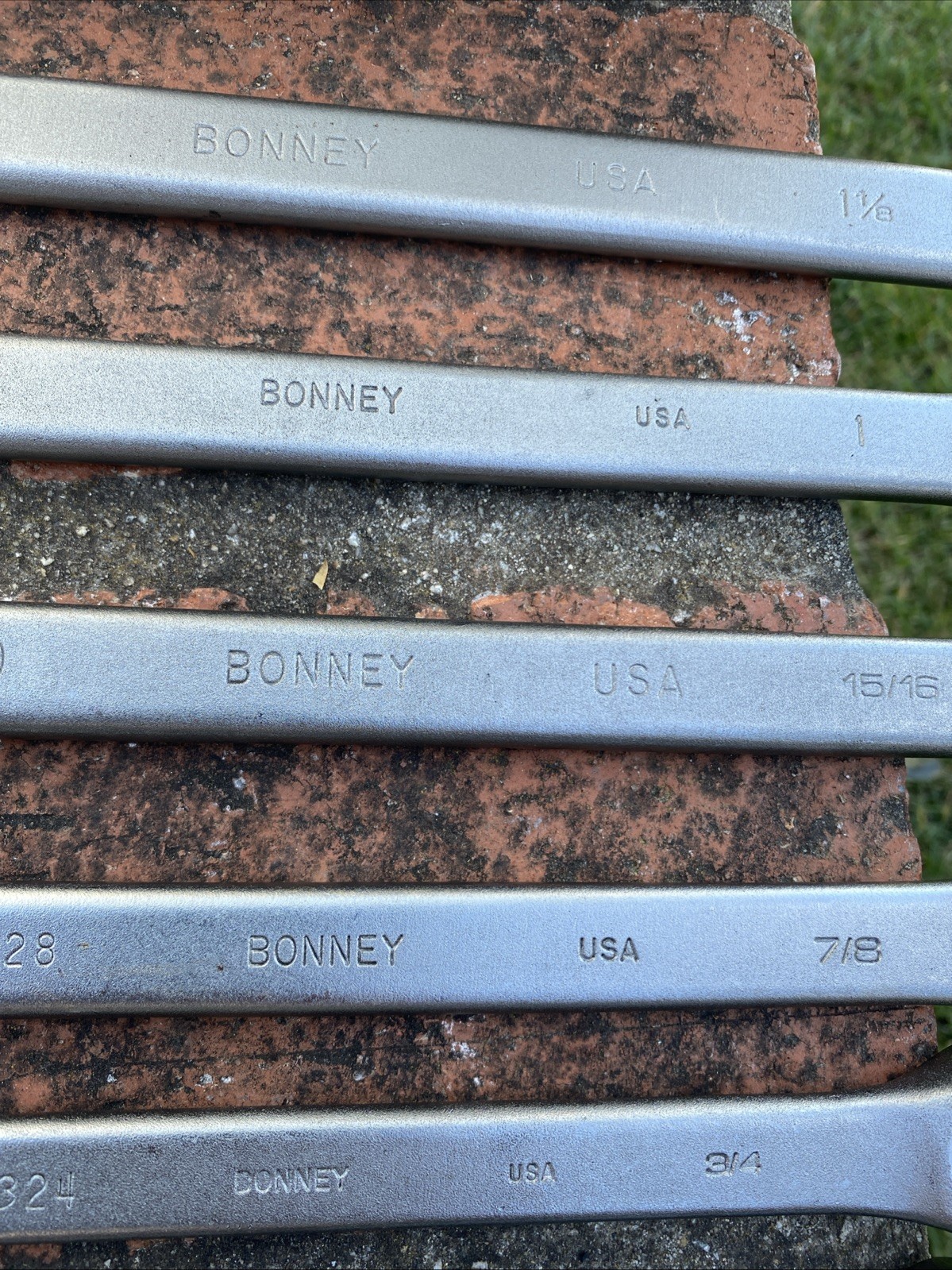 Bonney Tools USA 3/8″ to 1-1/8″ Flare Nut & Box End Wrench Set Of 11, 12 Point