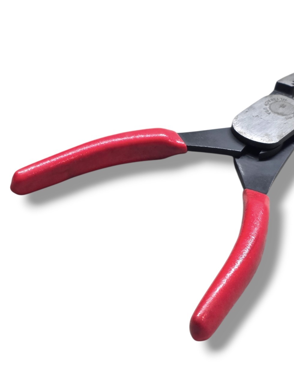 Snap-on Tools HL138ACP8″ High Leverage Combination Pliers Cutters Red USA