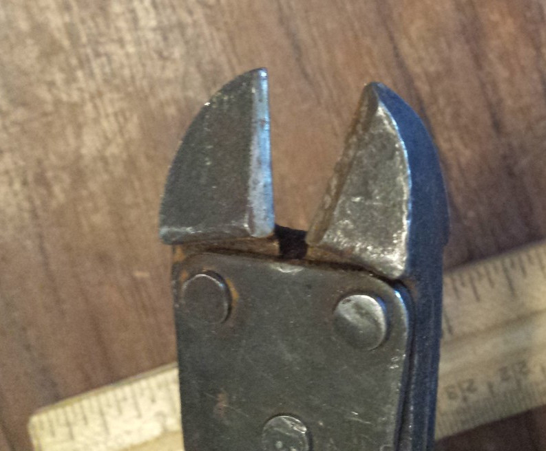 vtg Snap-On Tools USA HL-9 High Leverage Diagonal Cutter Tool, Wire Cutters