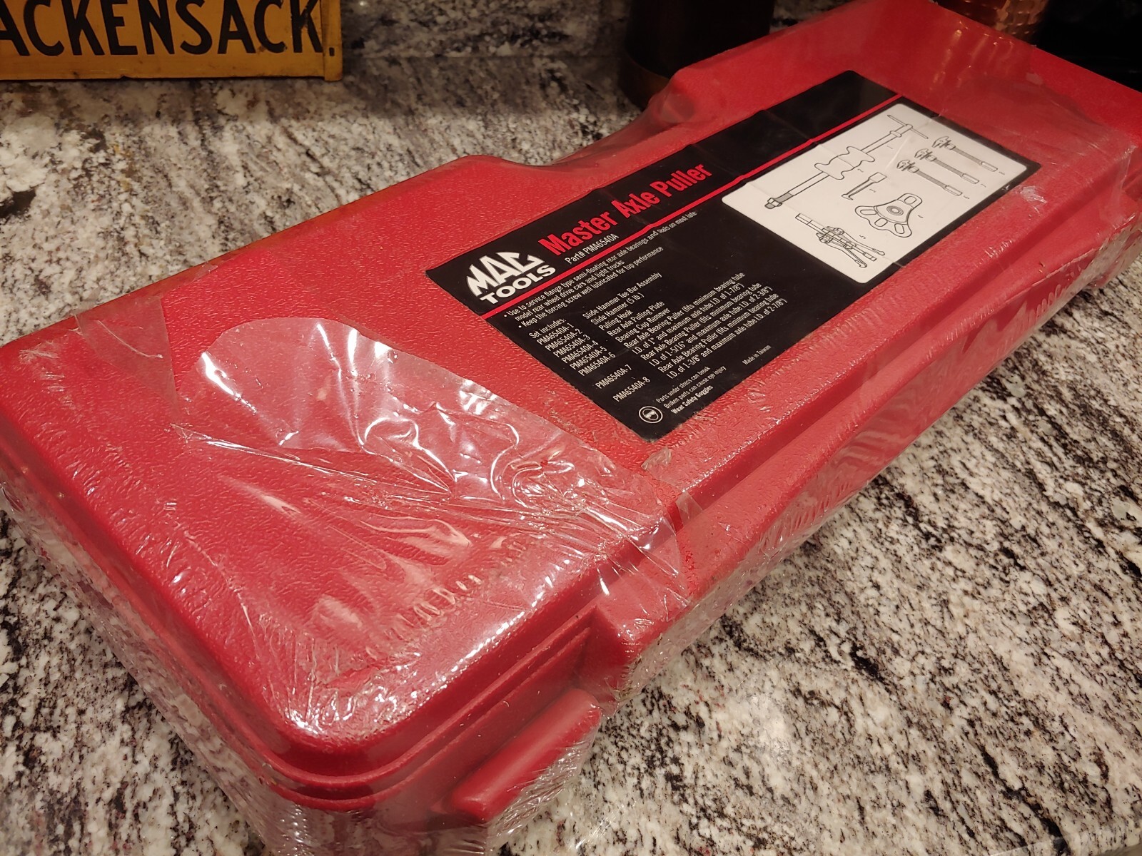 Mac Tools Master Rear Axle Bearing Puller Set – SEALED