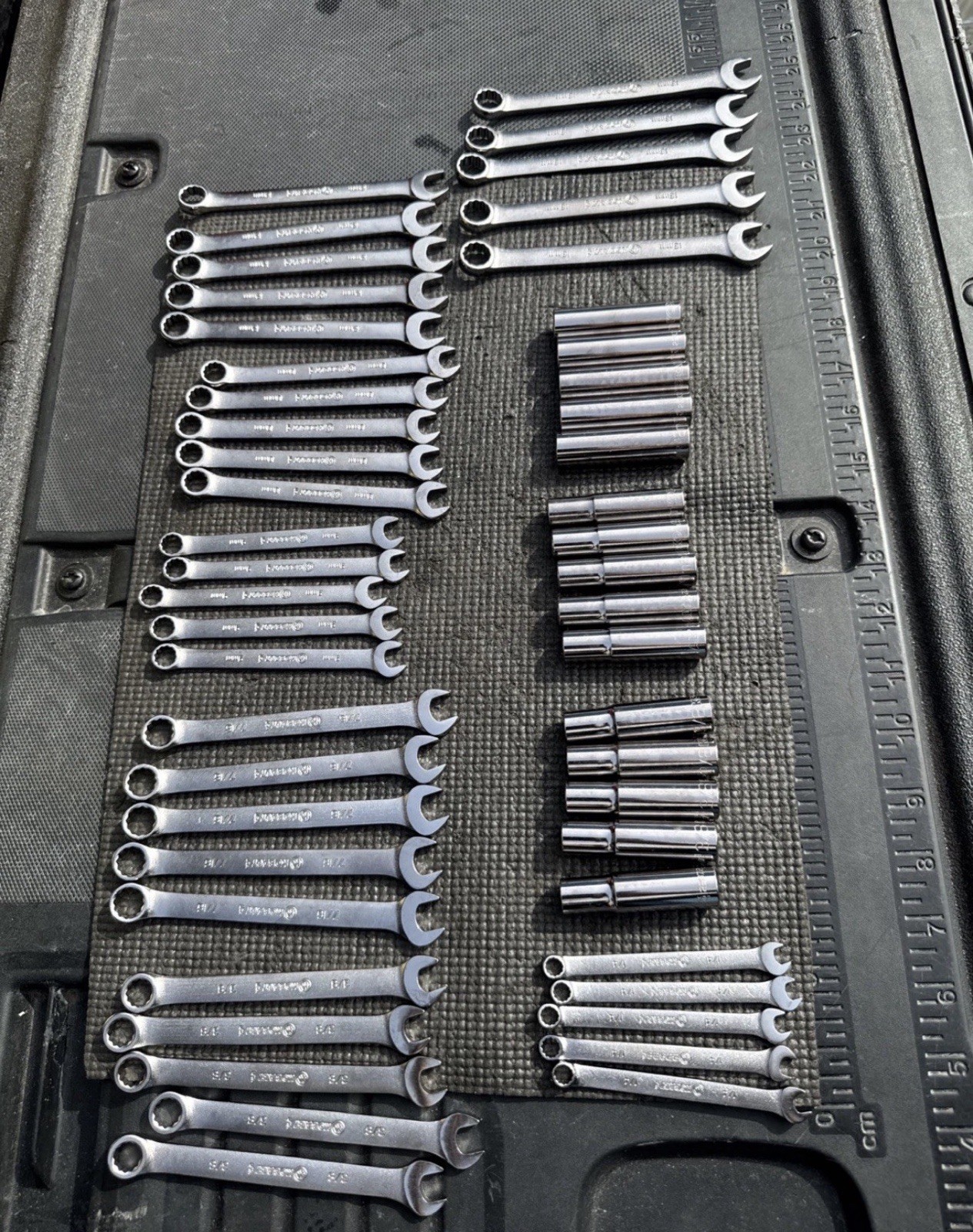 230p Kobalt Tools USA Wrench Socket Lot Common Sizes! 10mm 12mm 13mm Metric Sae